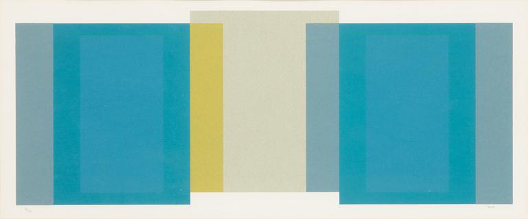 Carolus Enckell, silkscreen, signed and dated -88, numbered 40/50.