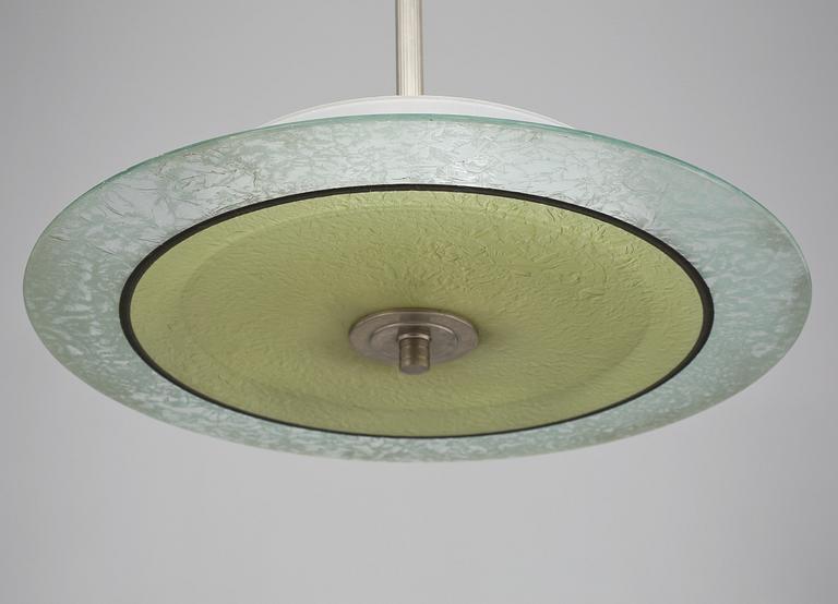 TAKLAMPA, 1900-talets första hälft, höjd ca 55 cm.