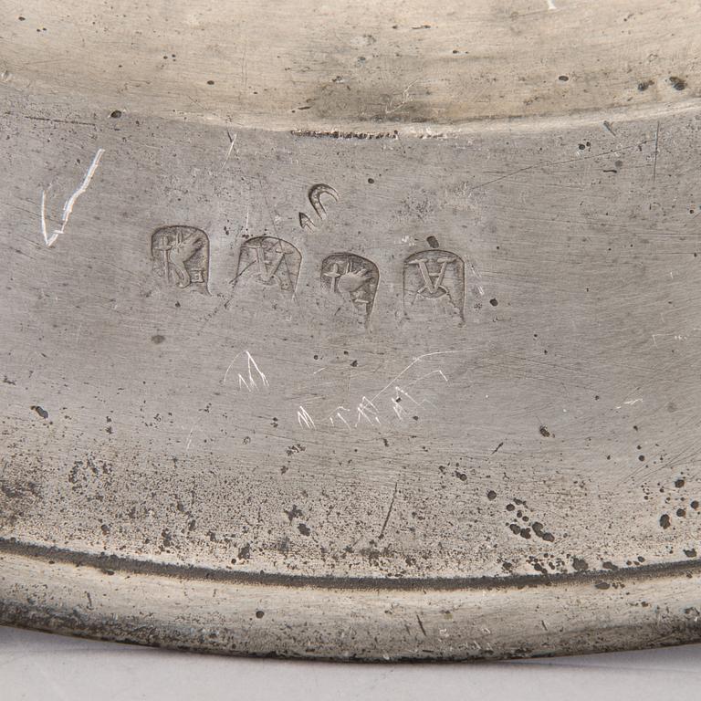 FAT, tenn, Elias Ståhlfot, Åbo 1735.