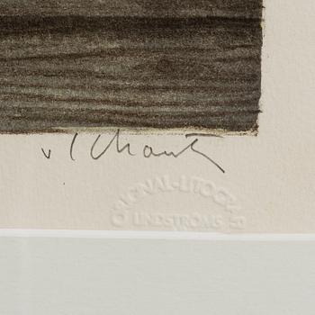 PHILIP VON SCHANTZ, 2 st, Färglitografier, signerade och numrerade 93/200, 162/180.