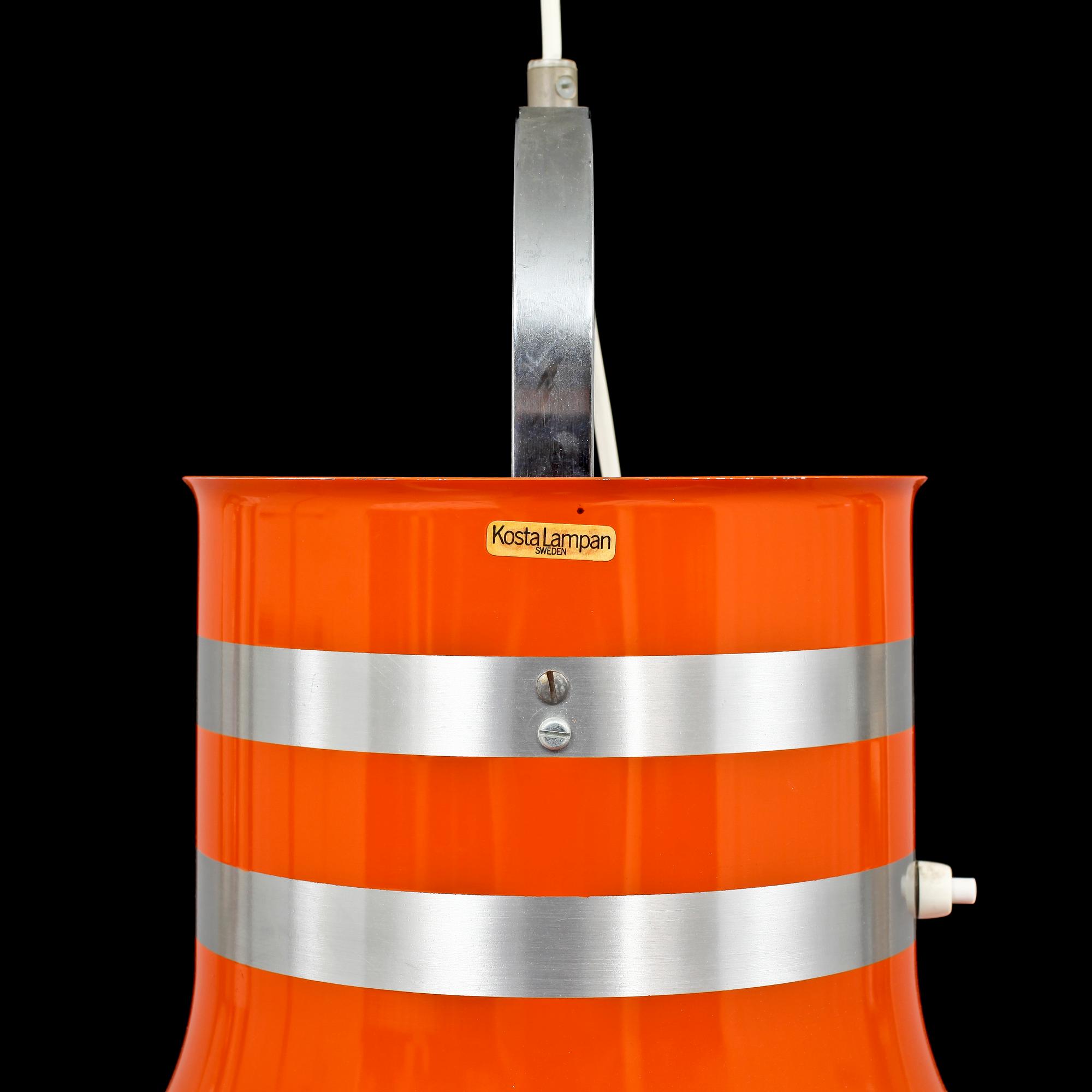 TAKLAMPA, "Kostalampan", 1900-talets mitt/andra hälft, h 45.