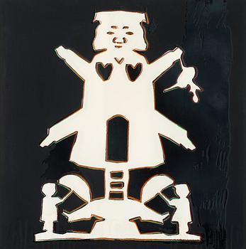 ANDY WARHOL, the complete suite with four silkscreens in colours, 1987,