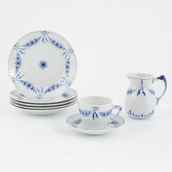 Coffee service, porcelain 24 pieces, "Empire" Bing & Grøndahl.