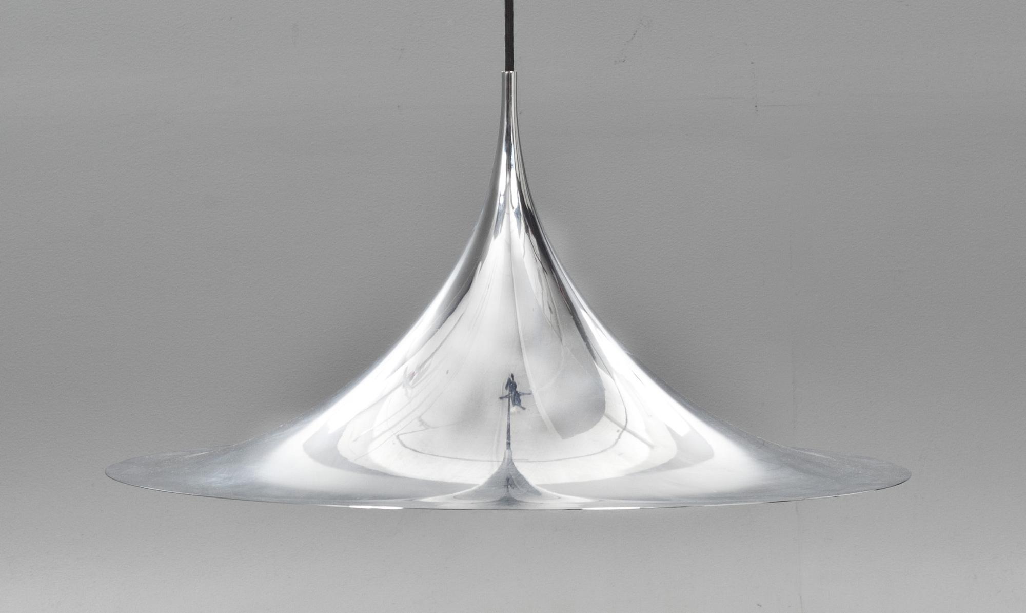 TAKLAMPA, "Semi-Pendel", design Claus Bonderup för Fog & Mörup. Danmark, 1900-tal.