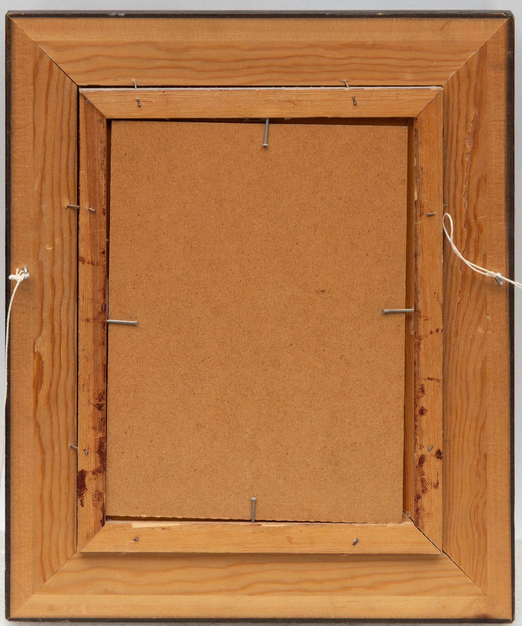 Nikolai Lehto, Woman's portrait in half profile.