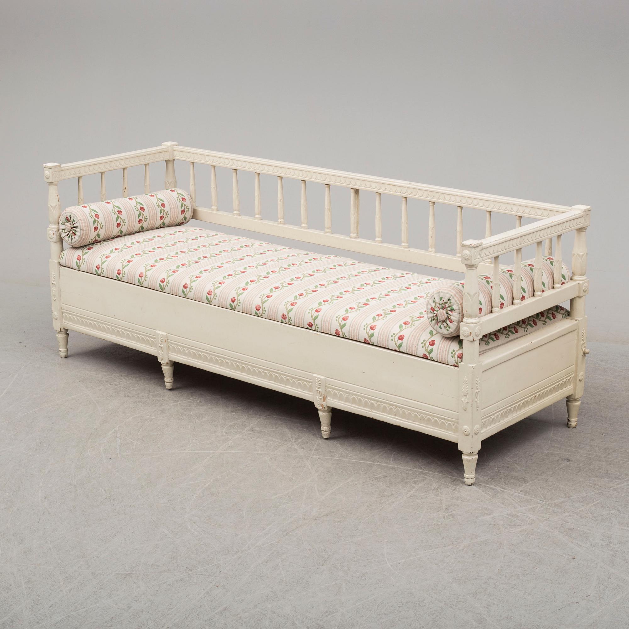 SOFFA, gustaviansk, tidigt 1800-tal.