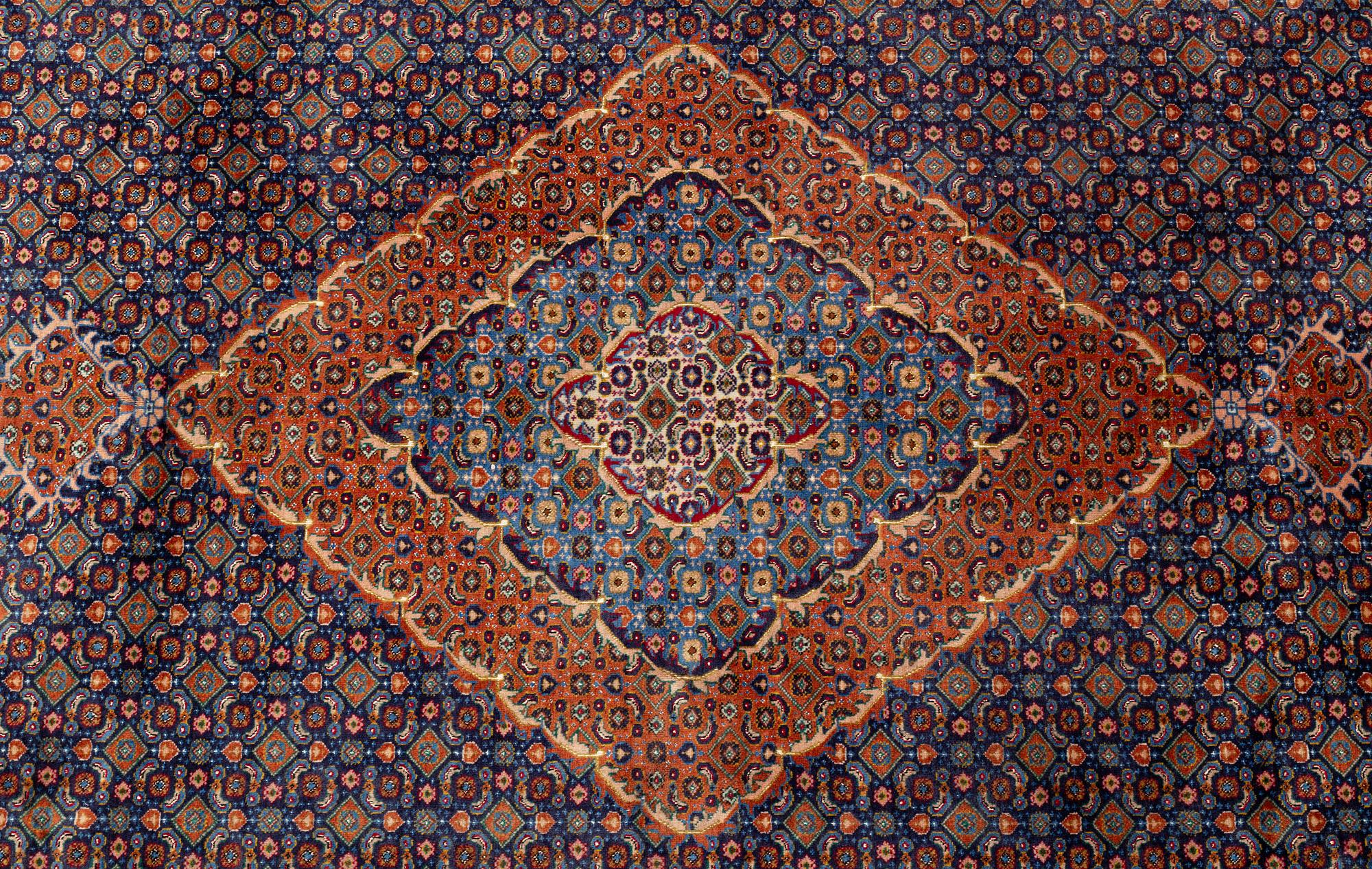 An Ardabil carpet, ca 335 x 240 cm.