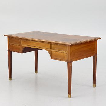 A Gustavian style desk, Lindells Möbelaktiebolag,  Sweden, mid20th century.