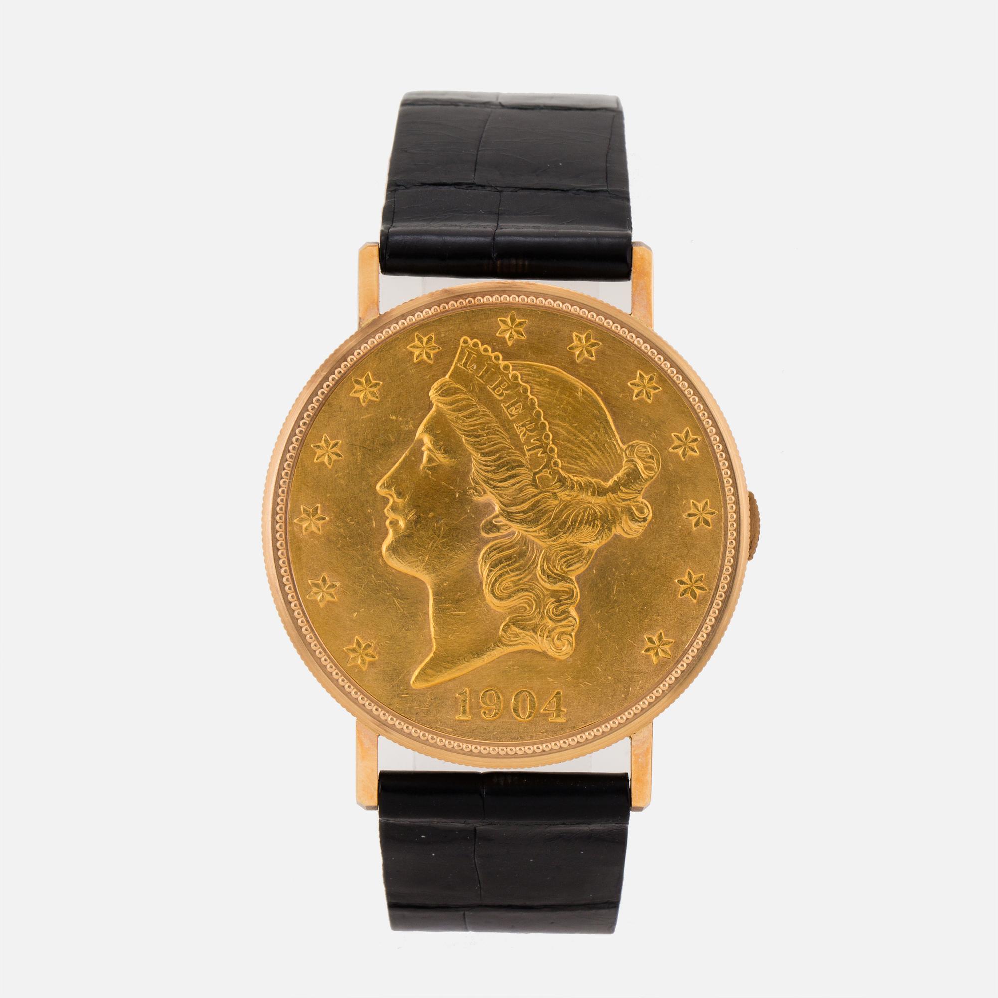 Eska gold coin watch sales