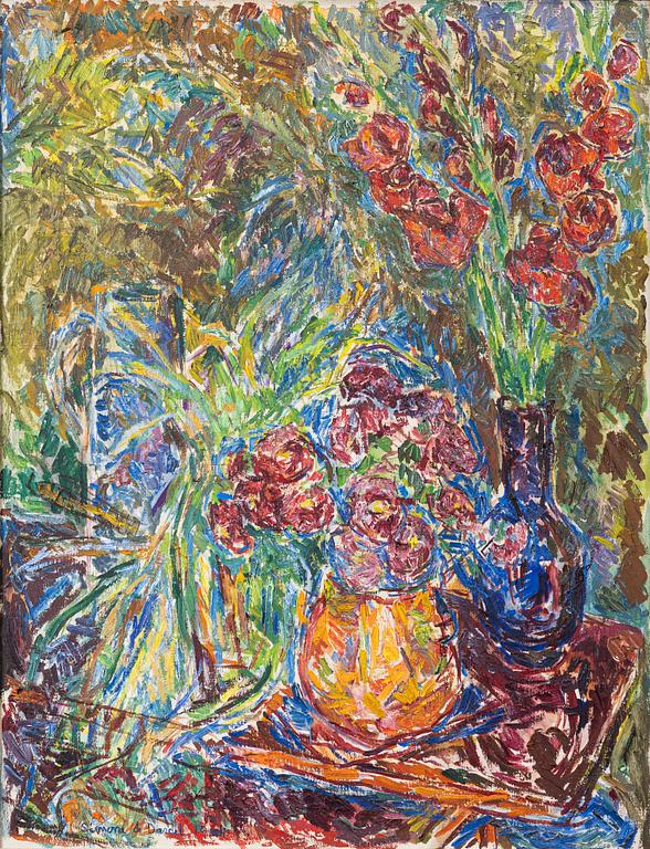 Simone de Dardel, Blomsterstilleben.
