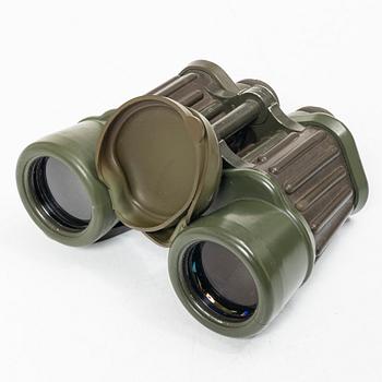 Binoculars, "Dienstglas" Bundeswehr, Hensoldt Wetzlar, 10x50.