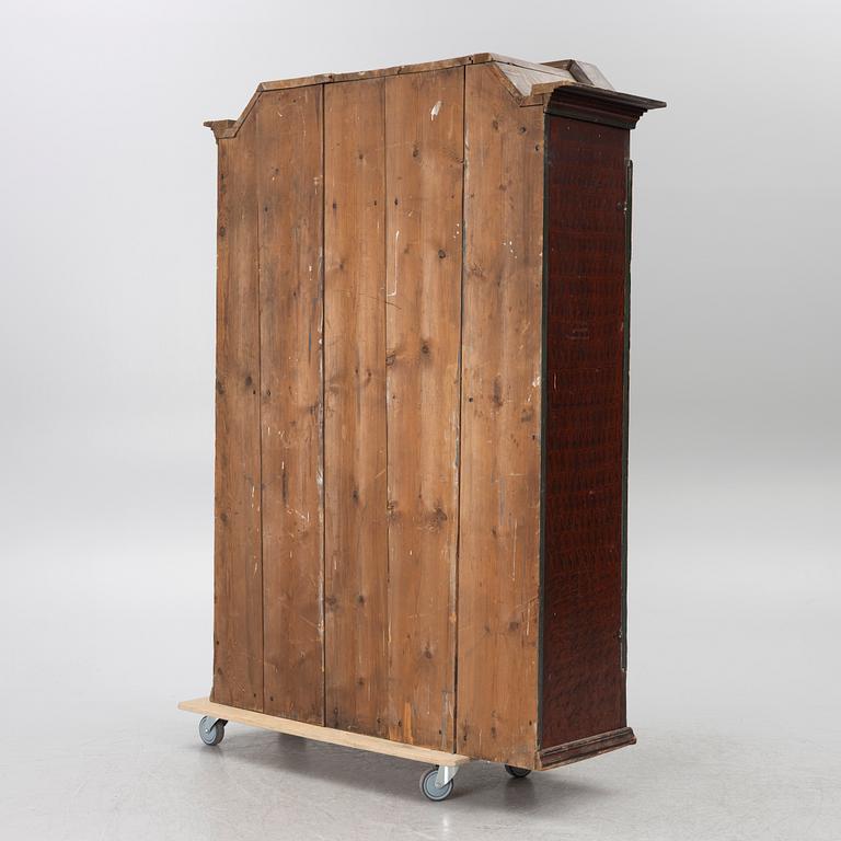 A cabinet, Värmland, dated 1873.