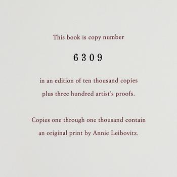 Annie Leibovitz, Taschen Sumo, The Collector's Edition.