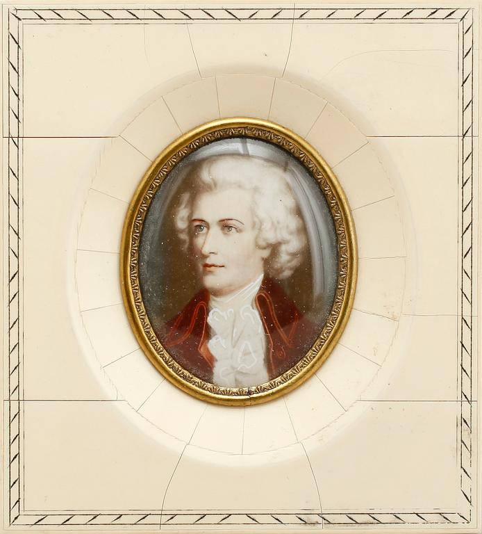 MINIATYRMÅLNINGAR, 7 st, 1800-/1900-tal.