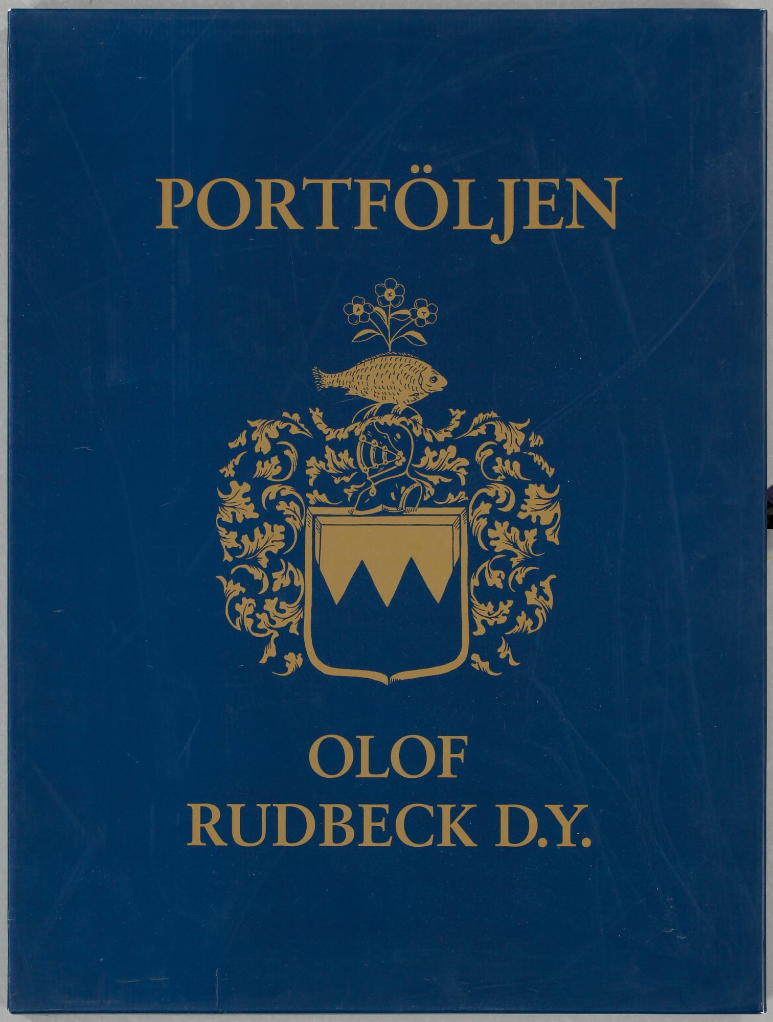 OLOF RUDBECK D.Y., "Portföljen", René Coeckelberghs Bokförlag, 1988.