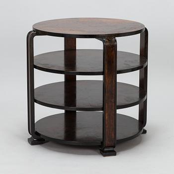 A 1930's coffee table  / shelf table.