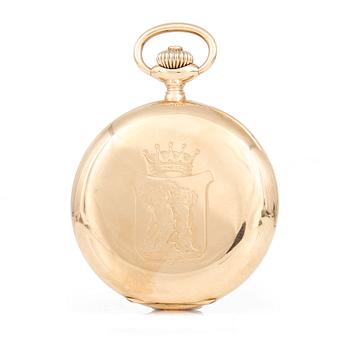 FICKUR, 18k guld, Omega, tot vikt ca 108,1 gram.