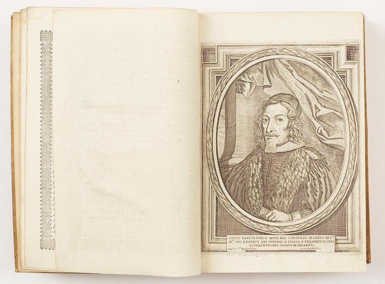 BOK, "Vite et azzioni di personaggi militari e politici" av Gualdo Priorato Galeazzo, Wien 1674.