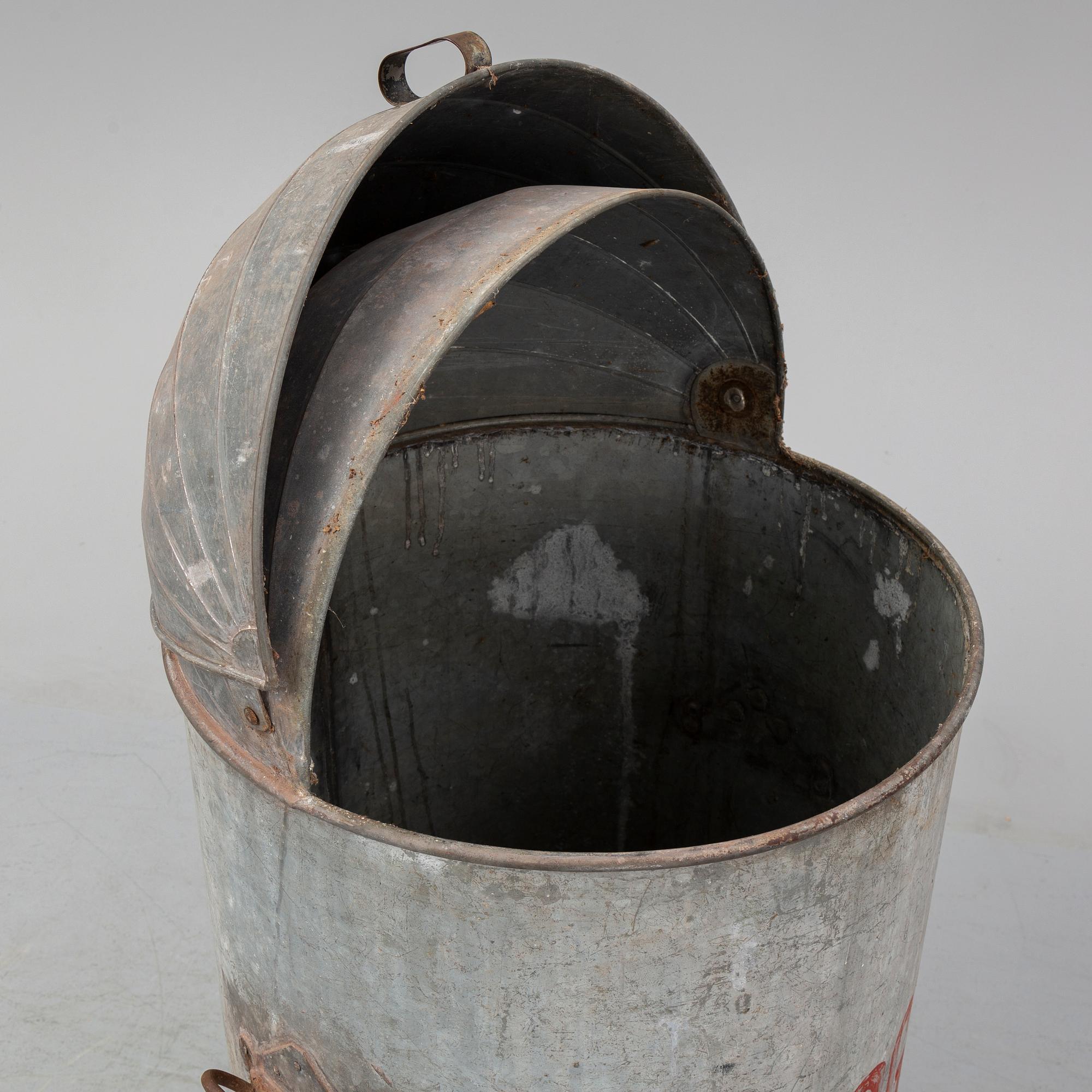 A kerosene barrel from the early 20th century.