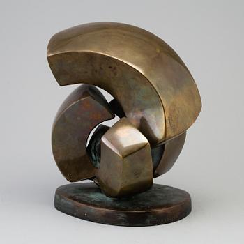 FOLKE TRUEDSSON, bronze sculpture, signed.