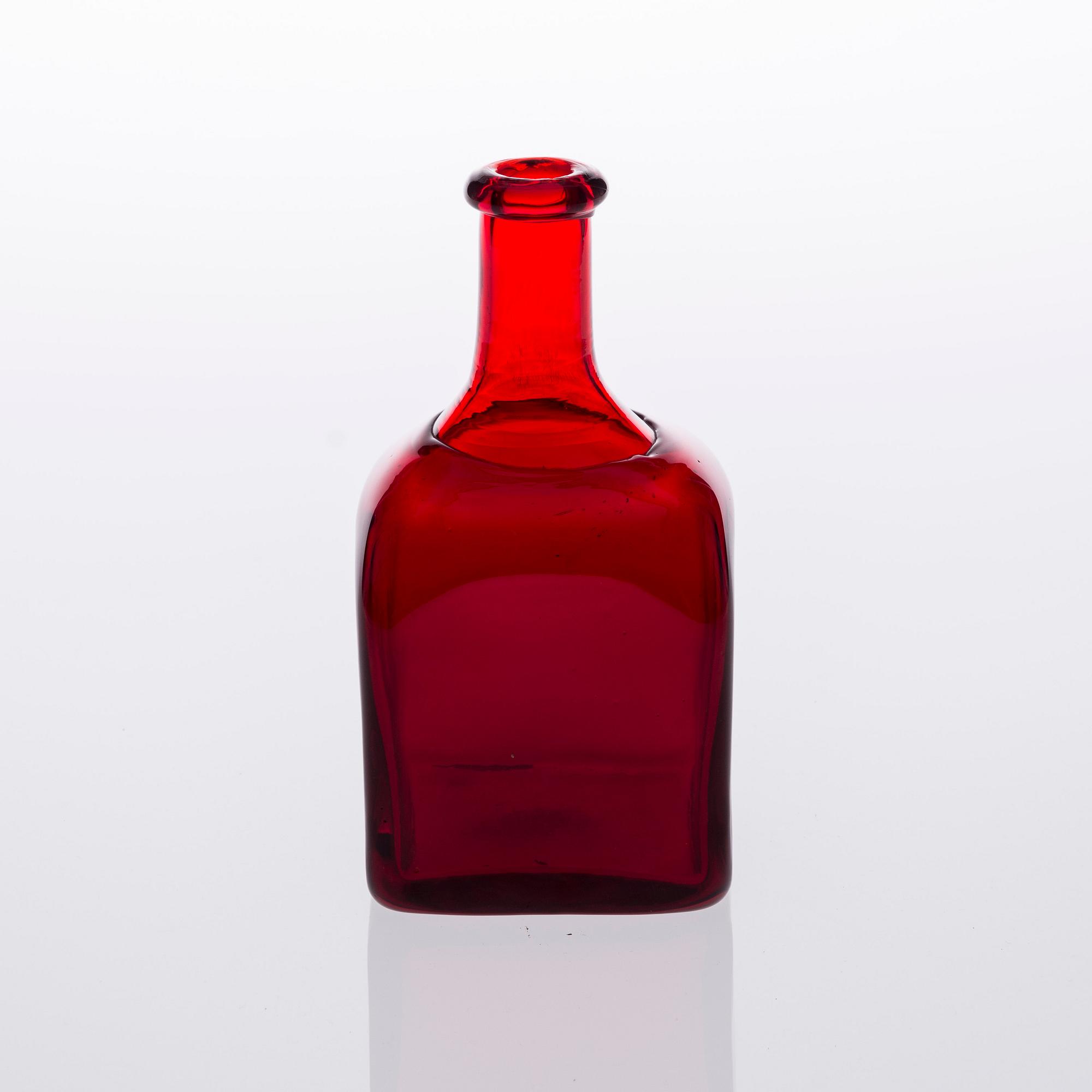 FLASKA, glas, Nanny Still, Riihimäen Lasi Oy.
