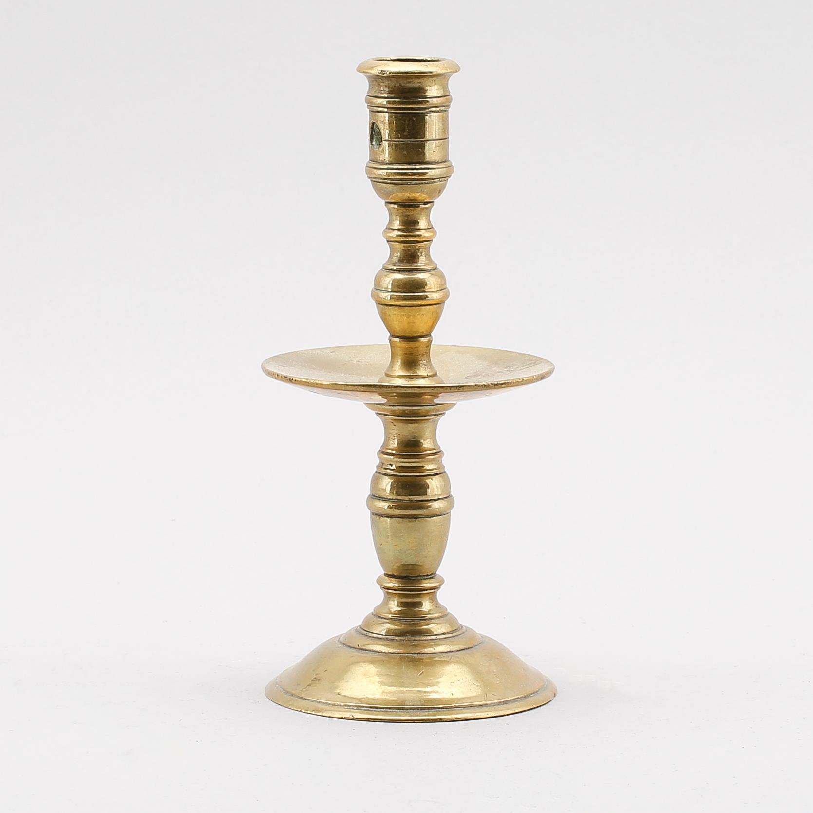 LJUSSTAKE, brons, 1500-tal.