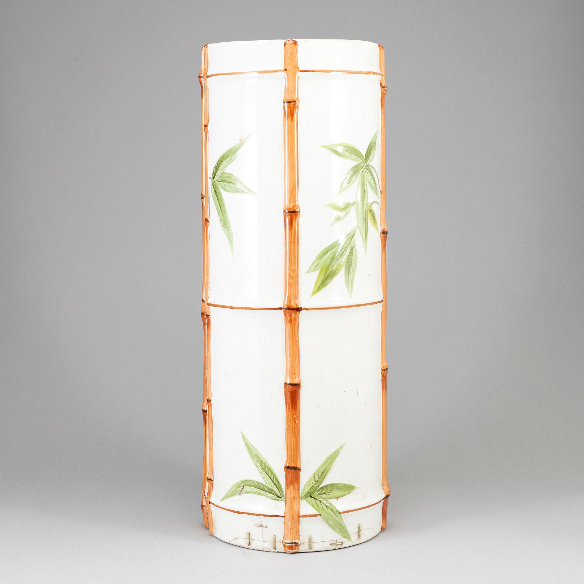 A Swedish porcelain vase from Gustafsberg, ca 1900.