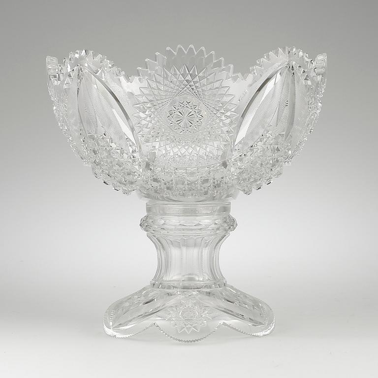 SKÅL PÅ FOT, "Tsarskålen", Kosta, sekelskiftet 18/1900.