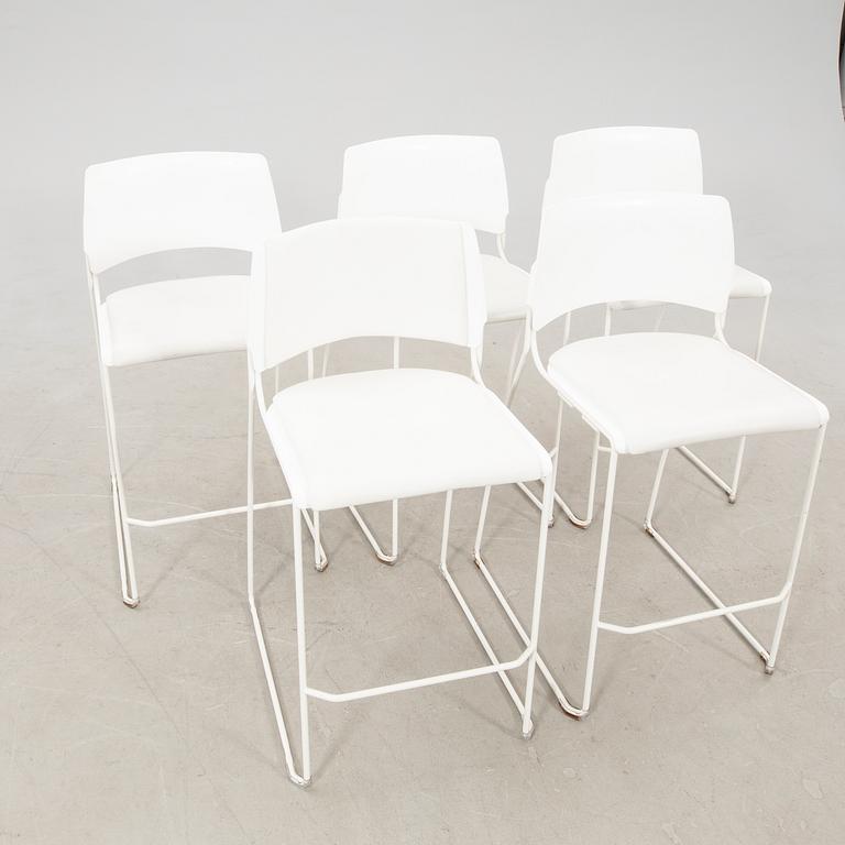 Bar stools, 5 pcs "Ados" Akaba.