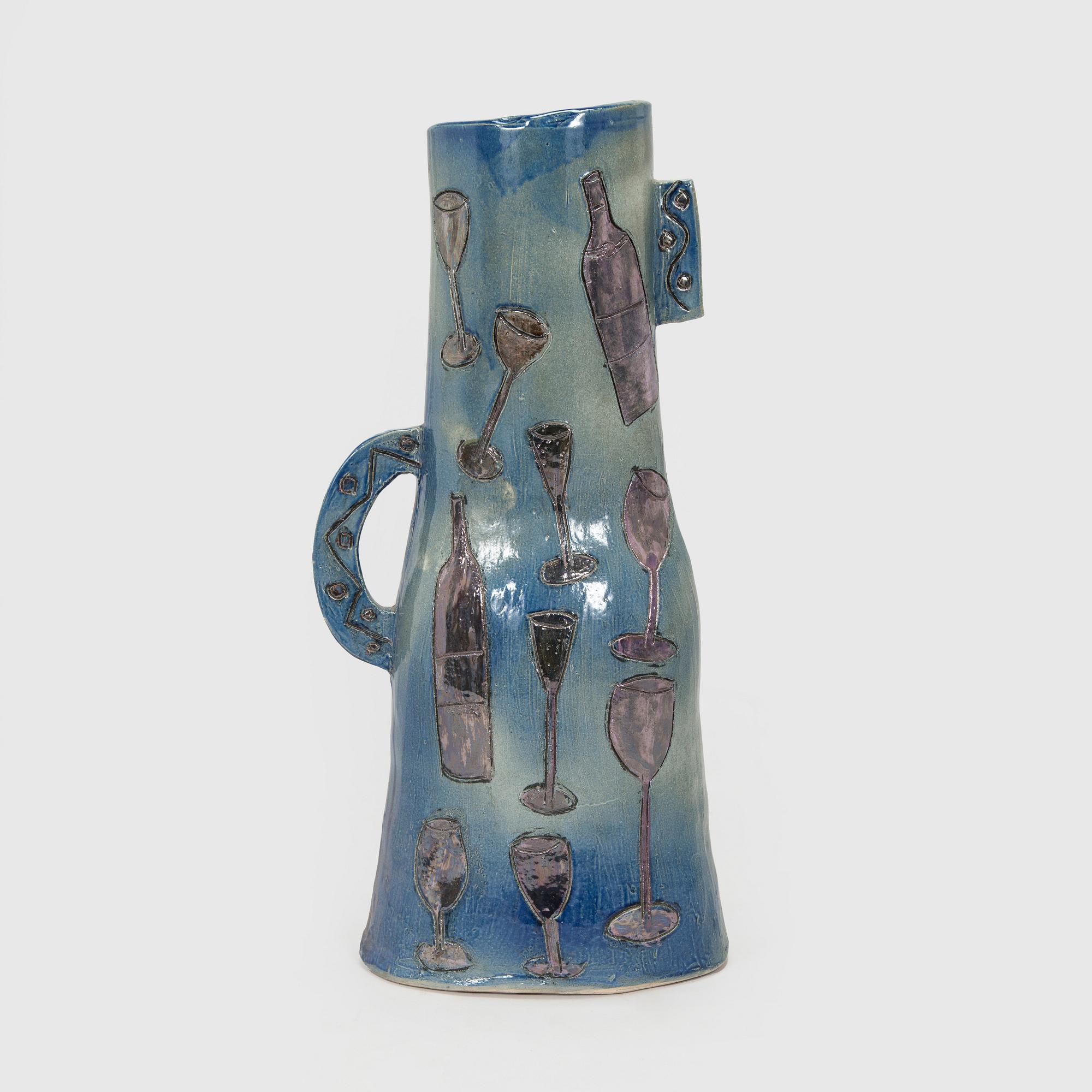 Pauli Partanen, a ceramic sculpture, signed and dated -09.