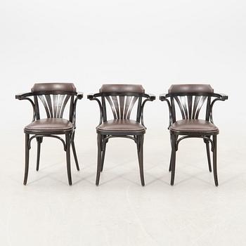 Armchairs 6 pcs model no 24, Thonet 21st century.
