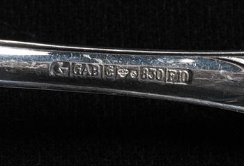 PARTI BESTICK, silver, 20 delar.