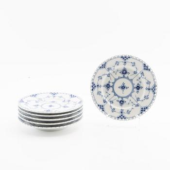 Royal Copenhagen, service pieces, 23 pcs, "Musselmalet", Royal Copenhagen, Denmark.