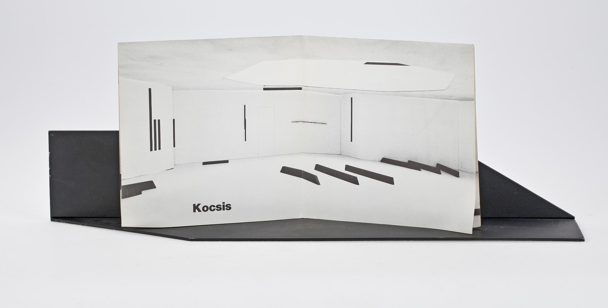 IMRE KOCSIS, Skulptur/installation, metall, 1970-tal.