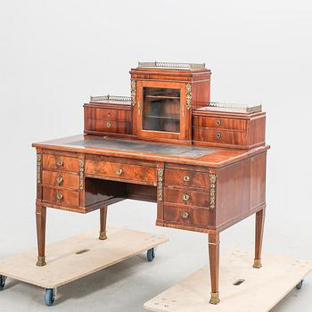 An Empire mahogany desk first half of the 20th century.