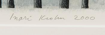 INARI KROHN, etching, signed and dated 2000, numbered Tait. vedos 4/10.