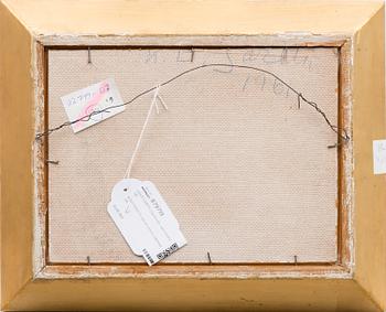 KOSTI SARTTI, olja på pannå, signerad.