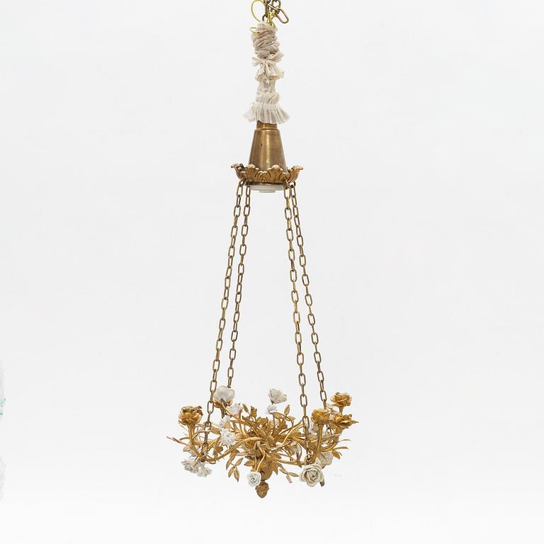 A French late 19th century chandelier.