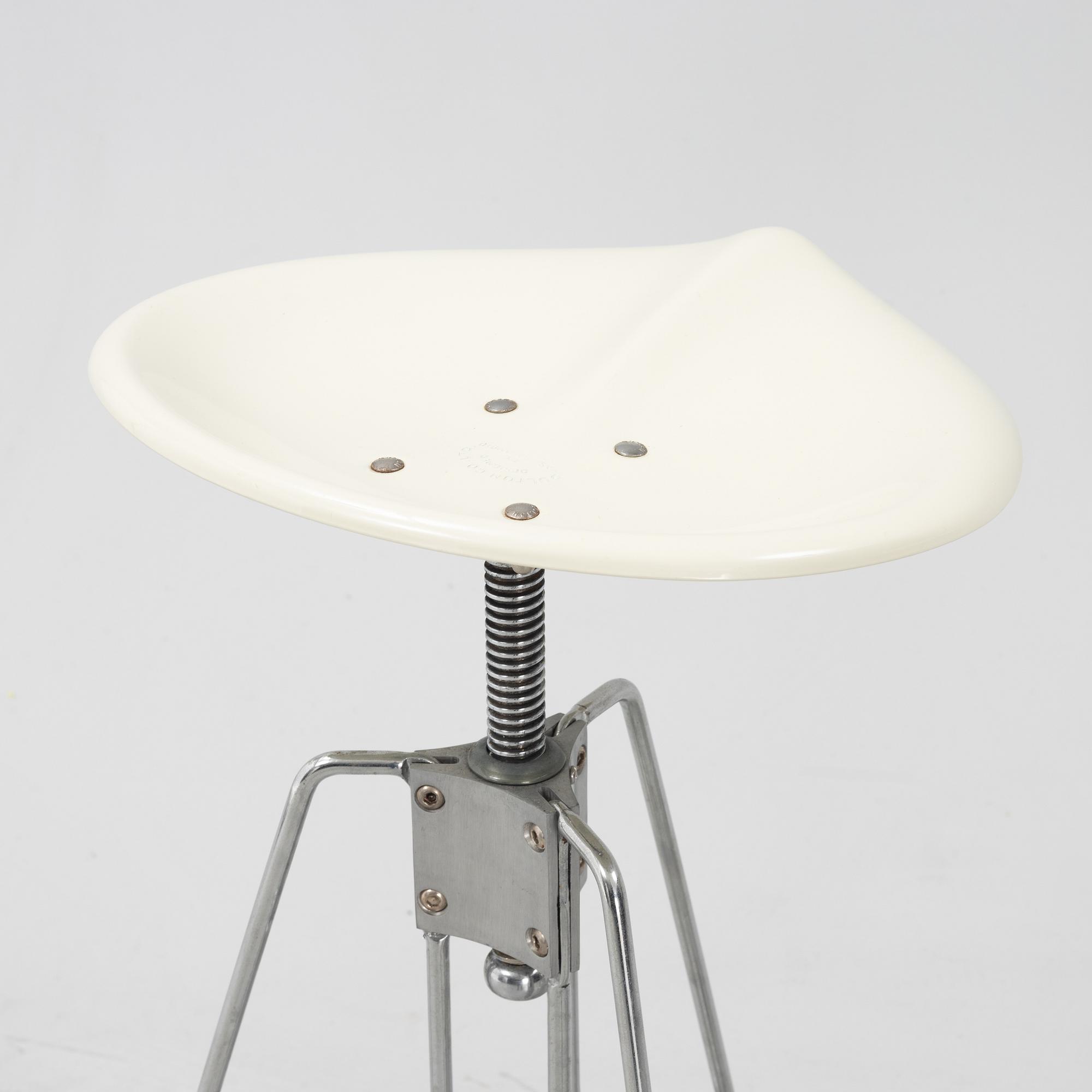 Yasu Sasamoto, pallar, 3 st, "Dulton stool", Dulton Co, 1900-talets andra hälft.