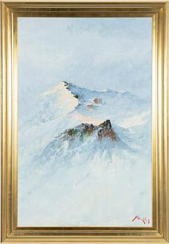 Axel Lind, "Bergskam, Alp".