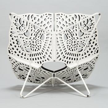 Louise Campbell, a 21st century lounge chair 'Prince chair' for Hay, Denmark.