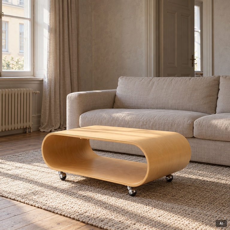 Coffee table, “Velodrome”, Peter Eklås, Formforum.