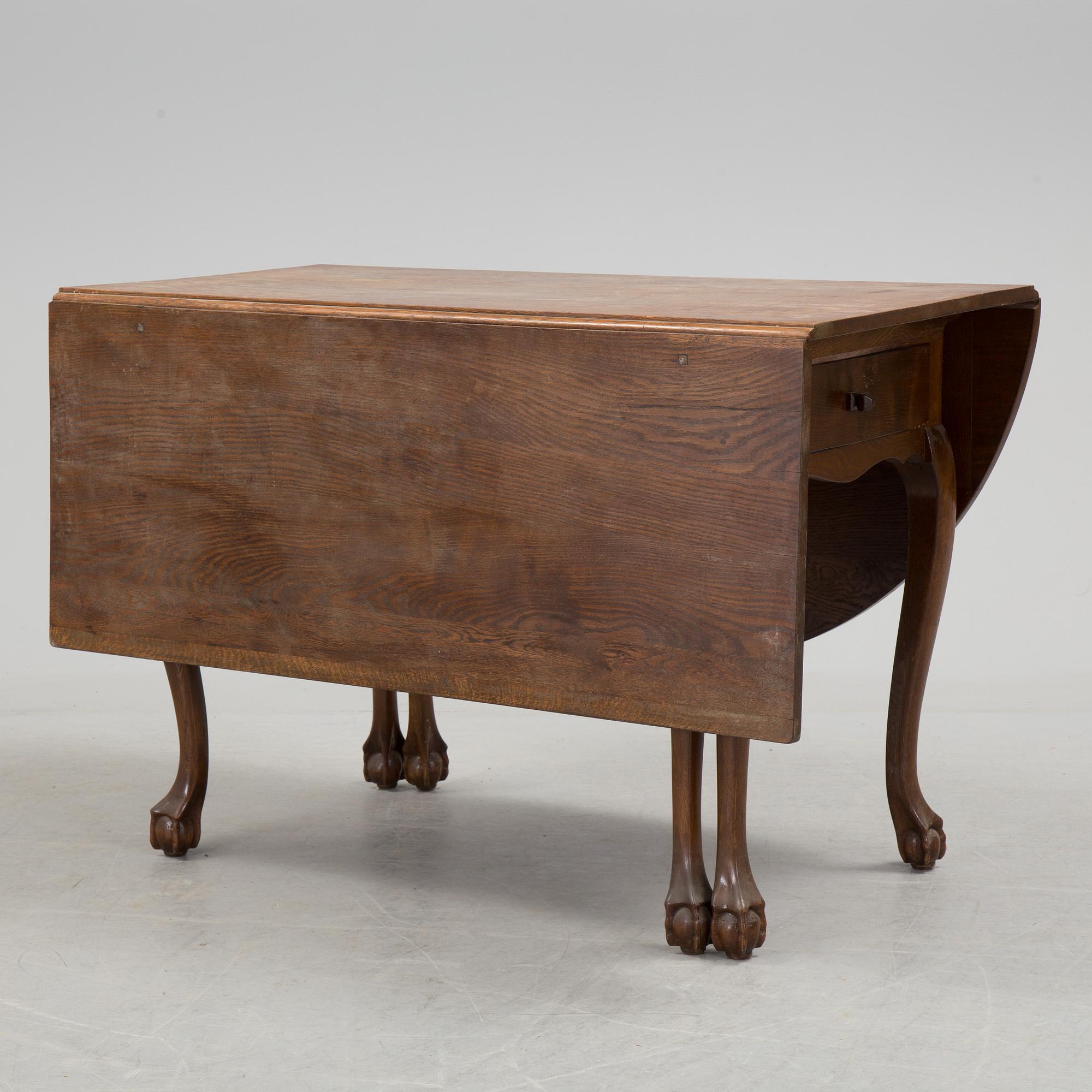 SLAGBORD, ek, England, 1800-tal.