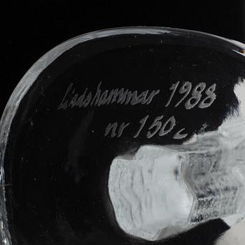 Edvin Öhrström, glasskulptur, Lindshammar.