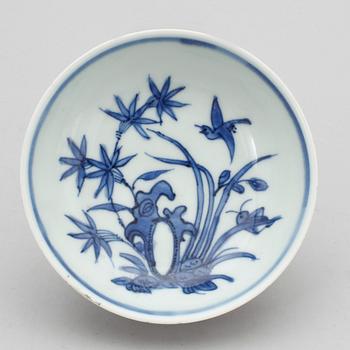 SKÅLFAT, porslin, Kangxi, Kina, 1600/1700-tal.