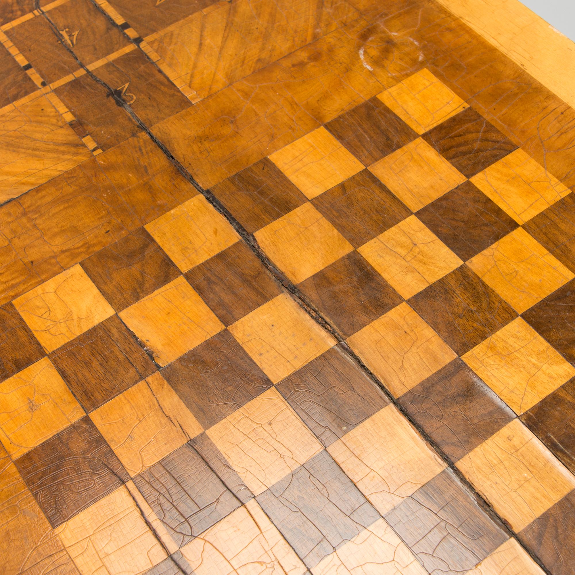 Spelbord, 1700-talets senare hälft. Rokoko.