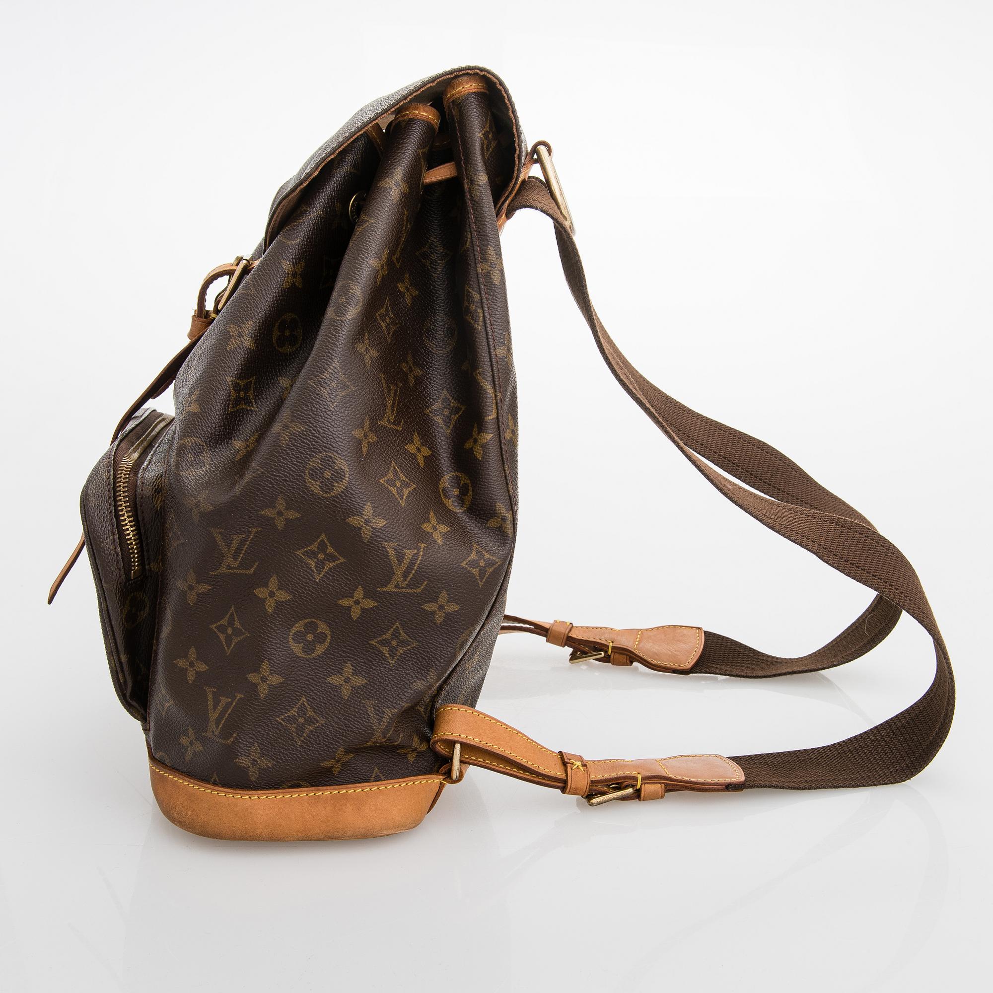 Louis Vuitton, Monogram Canvas Montsouris Backpack.