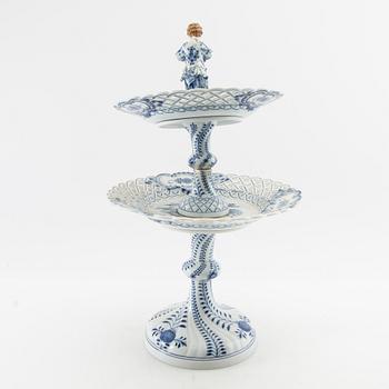 Étagère Meissen 1900-tal porslin.