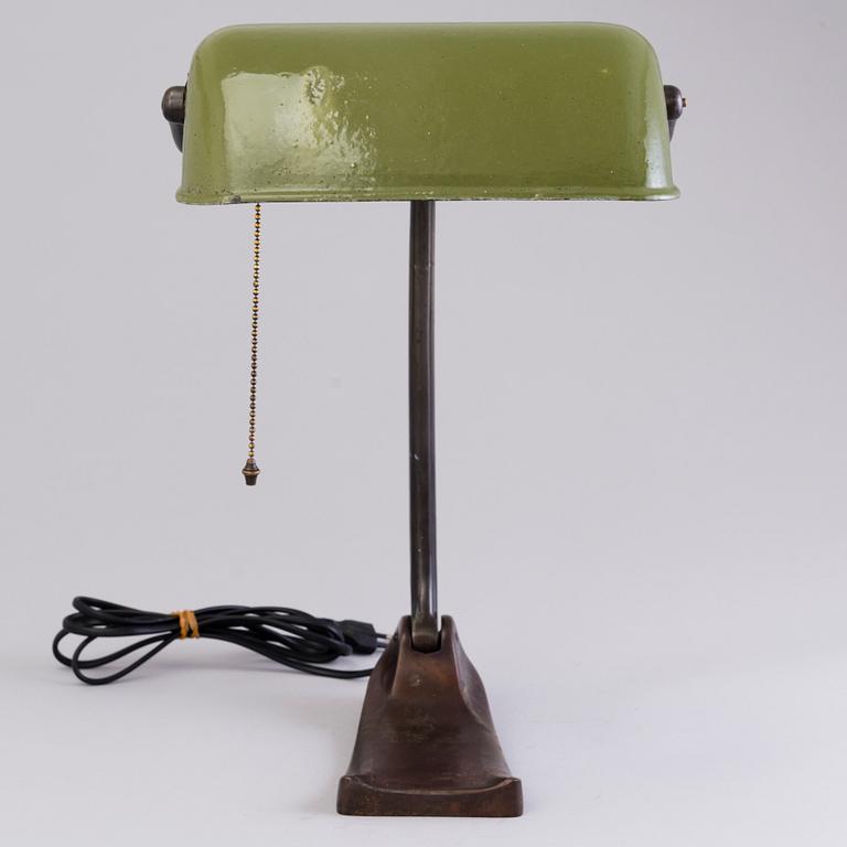 A 1930's German'1285' table lamp for Schaco.