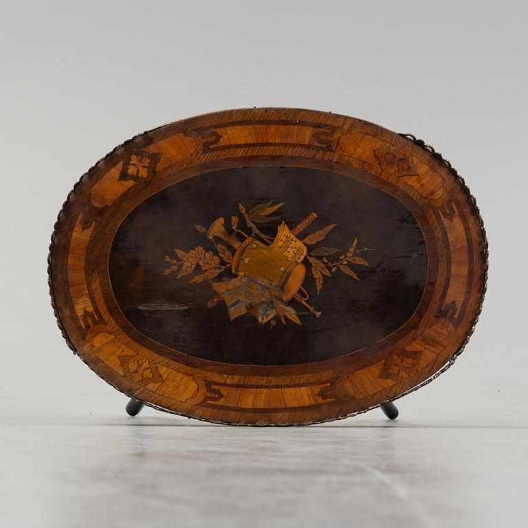 A ca 1900 sewing table.